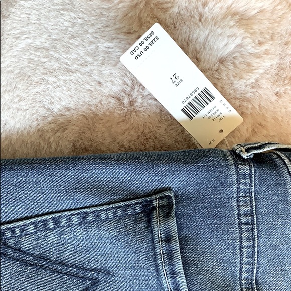 NWT MOTHER The Dazzler High-Rise Straight Jeans - Picture 8 of 8